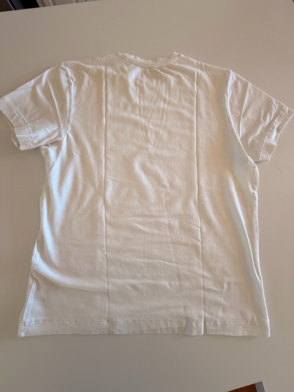 Banana Republic White Classic Stretch Crew Neck Short Sleeve Tee, Men’s Sz XL - Picture 10 of 13